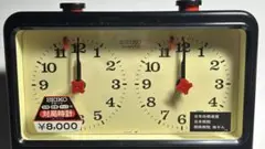 対局時計 将棋 囲碁 チェス オセロ SEIKO QZ520K 説明書、外箱付き
