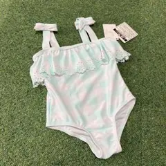 【期間限定値下】新品タグ付き　水着　女の子　90