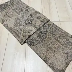 正絹 小紋 二代目更甚 作家もの 更紗紋様