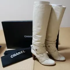 CHANELブーツ、36 袋、箱あり♪