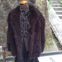 ムートン毛皮 ジユンアシダ