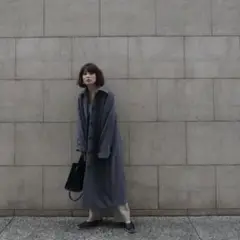 ステンカラーコクーンコート エトレトウキョウ
