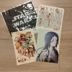 SLAM DUNK STAR WARS 鯉乙女などのグッズ４点