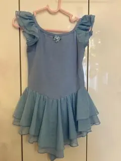 レオタード　バレエ　青