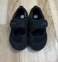 asics スクスク アンフィビアン ブラック 15.5