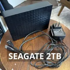 SEAGATE 2TB 外付けHDD USB3.0