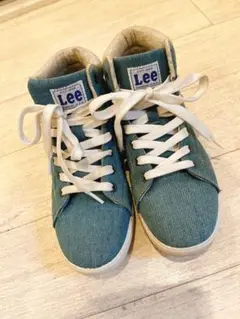 Lee デニム ハイカットスニーカー