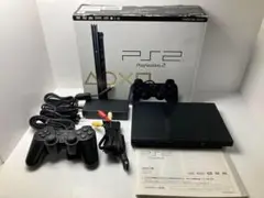 【美品】プレイステーション2本体セット　SCPH-77000　2507-15