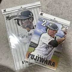 藤原恭大選手 下敷き クリアファイル