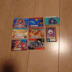 アニメキャラクター トレーディングカード 9枚セット