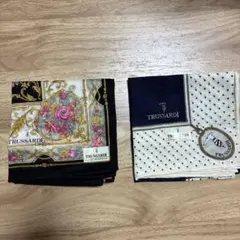 大特価‼️TRUSSARDIハンカチ2枚セット