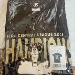 東京ヤクルトスワローズ　つば九郎　2021 優勝記念飛び込み　Ｔシャツ XL