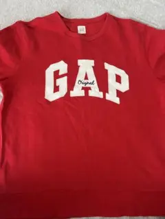 GAP ロゴ入り トレーナー Mサイズ レッド