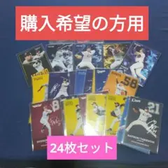 プロ野球チップス2025 第1弾　24枚セット