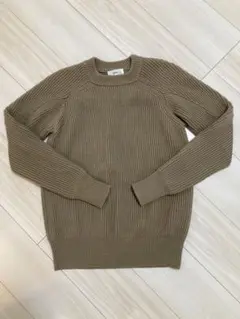 美品 ハイク ケーブルニット セーター