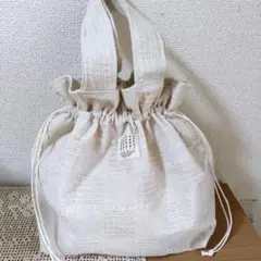 (ハンドメイド)巾着袋(未使用品) 最終お値下げいたしました
