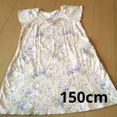 キッズ　ユニクロ　UT 　フレンチ袖　花柄　ワンピース　150cm