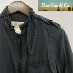 SLOW GUN スロウガン ミリタリージャケット ライダース ブルゾン 2 M