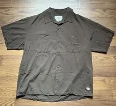 Dickies 半袖シャツ　ブラウン