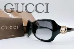 極美品 GUCCI グッチ サングラス バンブー インターロッキング メガネ