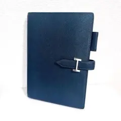 美品 Franklin Covey システム手帳 ネイビー ノートカバー