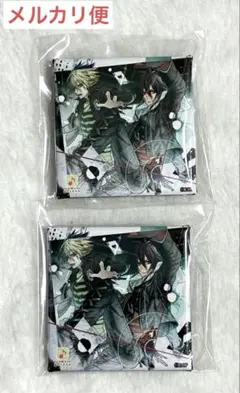 アムネシア　オトメイトガーデン　スクエア缶バッジ　シン&トーマ　2個セット