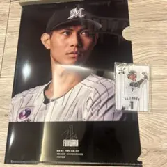 千葉ロッテマリーンズ 藤原恭大選手 クリアファイル　アクリルキーホルダー
