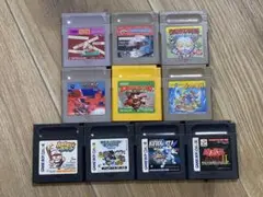 ゲームボーイソフト 10本セット