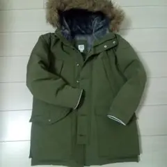 GAP　キッズ　ダウンジャケット　XL カーキ