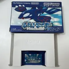 動作確認済 ゲームボーイアドバンス　ポケットモンスター　サファイア
