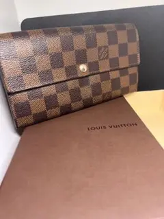 美品✩LOUIS VUITTON ルイヴィトン☆ダミエ・エベヌポルトフォイユサラ