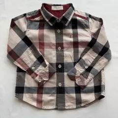 DAKS チェック柄 長袖シャツ 95cm
