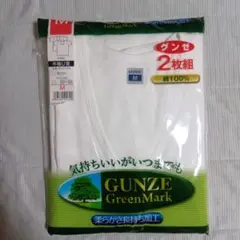 GUNZE　グンゼ 半袖U首 2枚組 メンズ 柔らかさ長持ち加工②