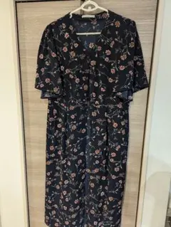 チャオパニック　花柄ロングワンピース