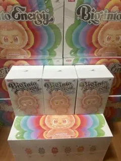 正規品・未開封　Labubu Big into Energy 3箱