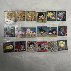 ドラゴンボール ホログラムシール 18枚セット