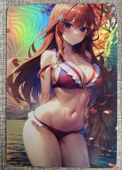五等分の花嫁　中野五月　セクシーカード　(b)
