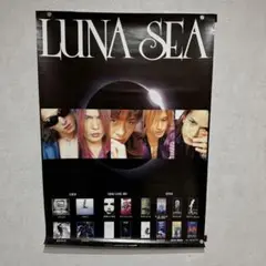 LUNA SEA biography ポスター 販促品 ルナシー グッズ