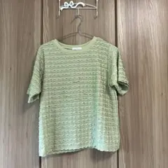ehka sopo ライトグリーン　カットソー　今季　sm2