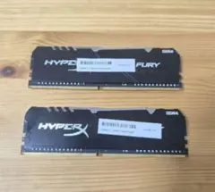 HyperX FURY DDR4-3733 8x2 合計16GB 2枚組 RGB