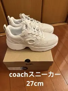 新品　未使用　coachスニーカー 　27cm
