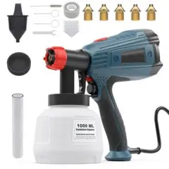 電動式スプレーガン 電気塗料噴霧器 家庭用小型電動スプレーガン 噴霧の幅調整可能