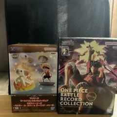 ワンピース　ワールドコレクタブルフィギュア　ログストーリーズ　ルフィ　メリー号