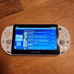【動作確認済み】PS Vita 2000 本体 ホワイト