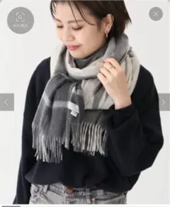 新品ジョシュアエリスカシミヤ大判ストール