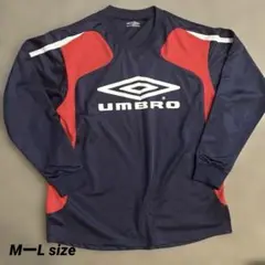UMBRO 170〜175cm 紺赤ポリエステル100パーセント