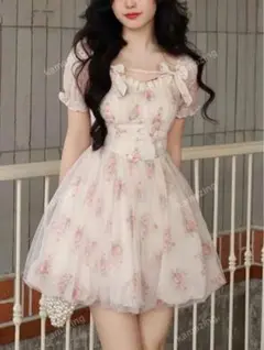 SHEIN sz2403053261203834 ミニドレス ワンピース 花柄