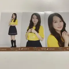 乃木坂46 矢久保美緒 生写真 真夏の全国ツアー Tシャツ 大阪ver. コンプ