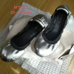 ALL　BLACK製　フィットカッターシューズ(シルバー色)