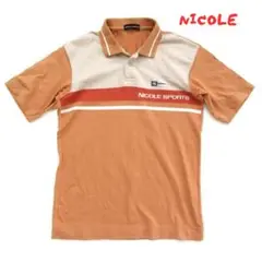 【NICOLE SPORTS】 ニコル　半袖　ポロシャツ　0110